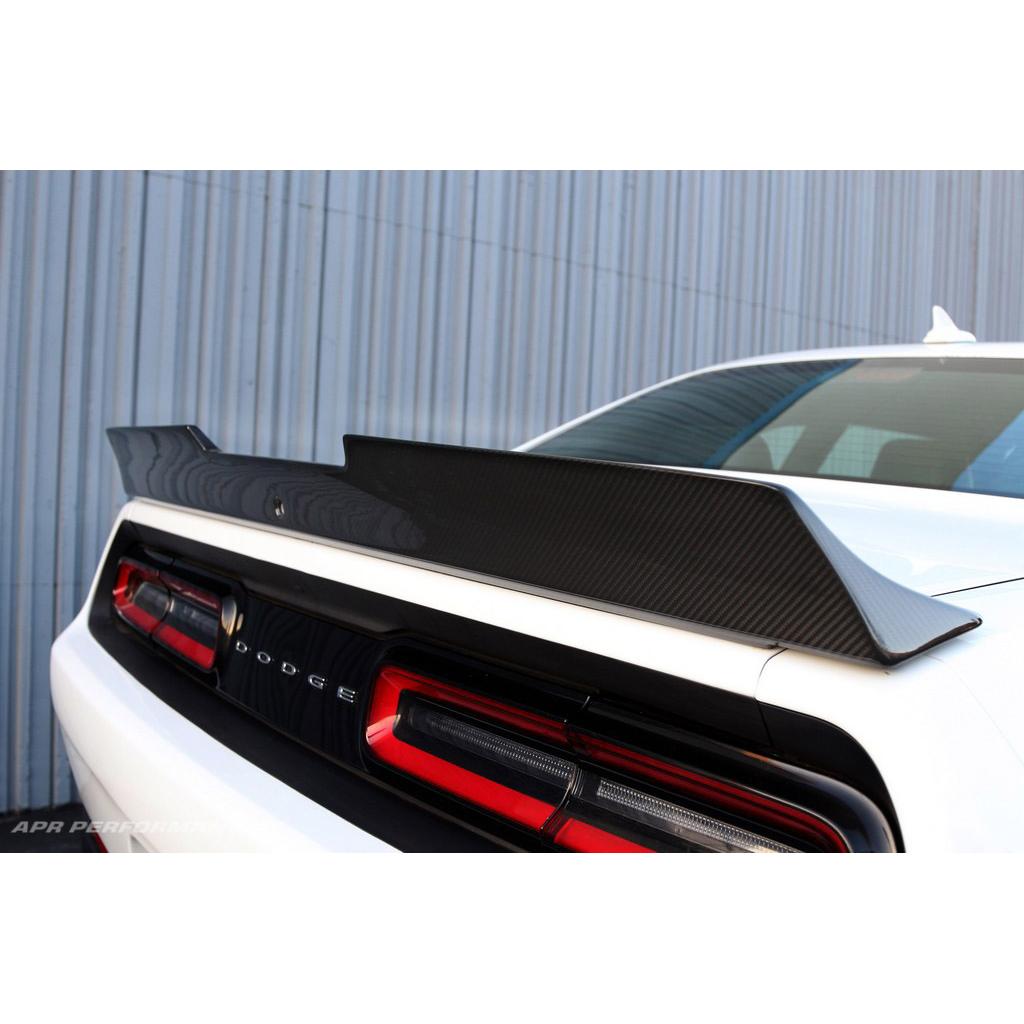 Carbon Fiber Rear Deck Spoiler- 2015-2023 Dodge Challenger Hellcat