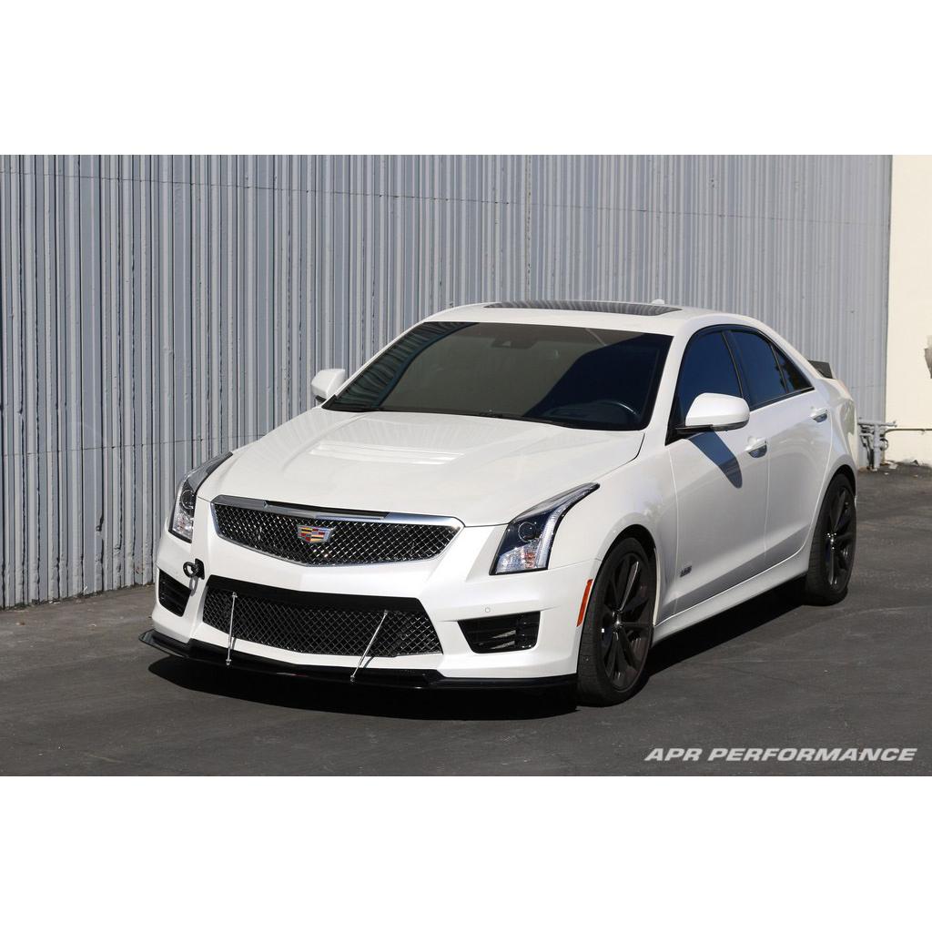 Carbon Fiber Front Wind Splitter-2016-2019 Cadillac ATS-V (Non-Carbon Package)