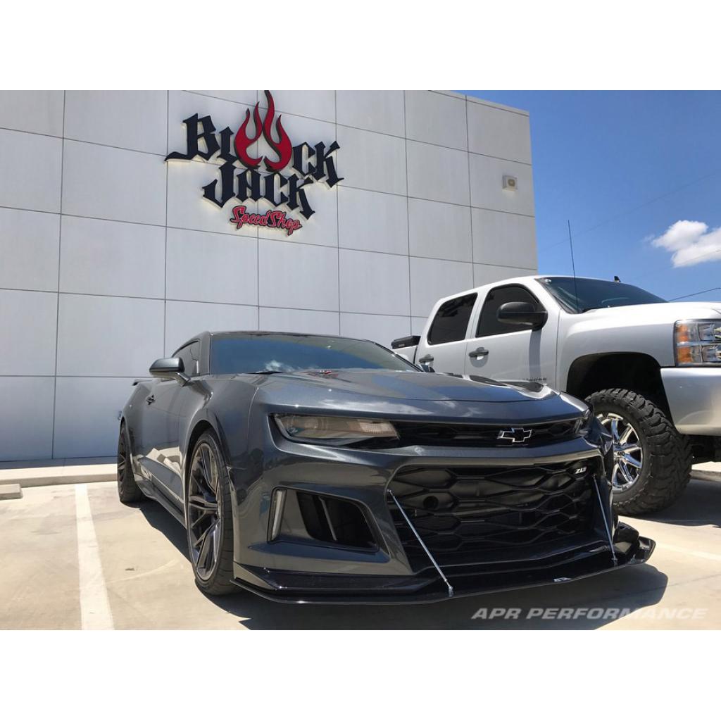 Carbon Fiber Front Wind Splitter - 2017-2024 Chevrolet Camaro ZL1