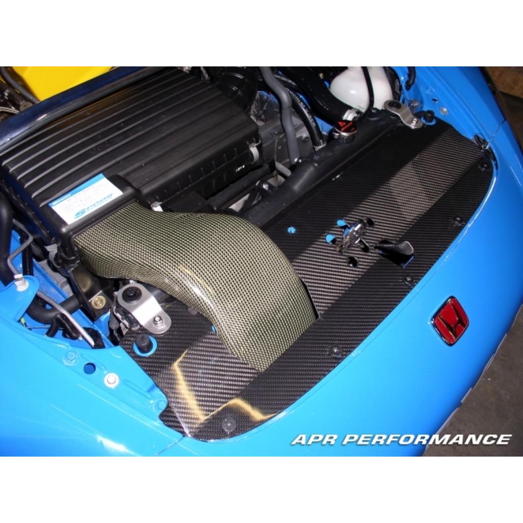 Carbon Fiber Radiator Cooling Plate- 2000-2009 Honda S2000