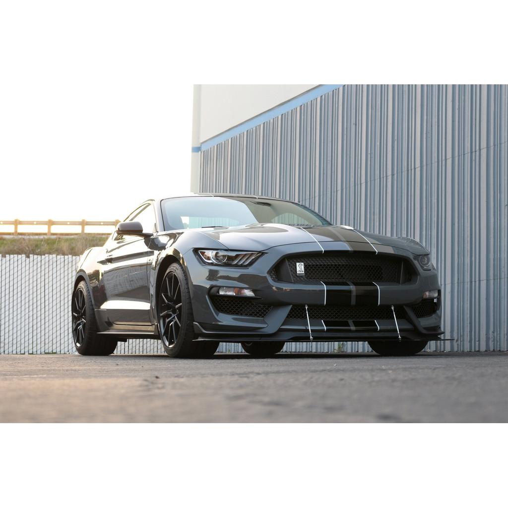 Carbon Fiber Front Wind Splitter- 2015-2023 Ford Mustang S550 Shelby GT350 / GT350R