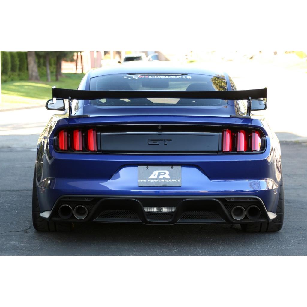 GTC-200 Carbon Fiber Adjustable Wing-2018-2023 Ford Mustang S550 GT500 / GT350