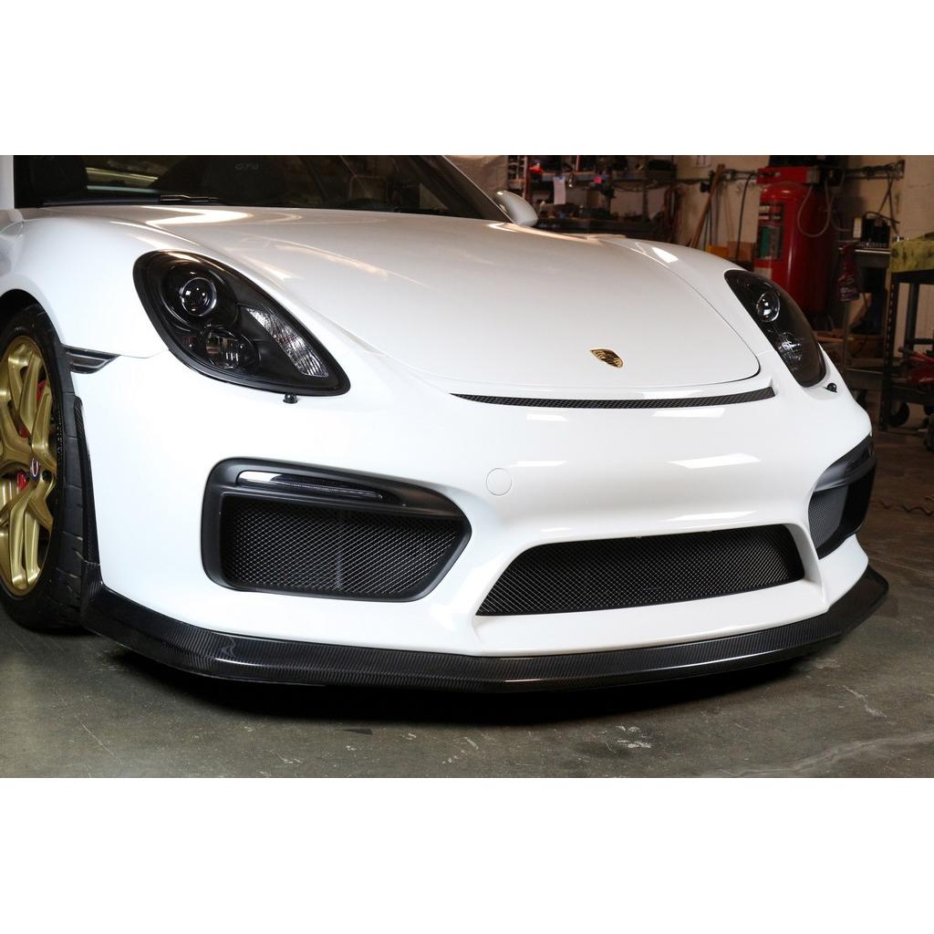 Carbon Fiber Front Airdam/ Lip - 2015-2016 Porsche 981 Cayman GT4