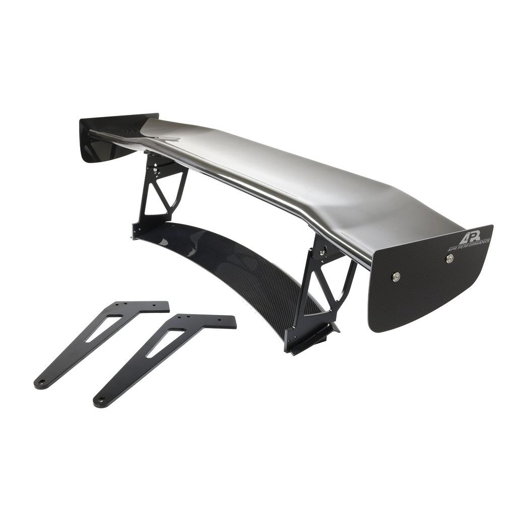 GTC-500 Carbon Fiber Adjustable Wing W/ Trunk Panel Replacement - 2017-2023 Audi R8