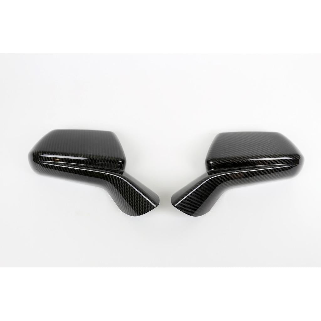 Carbon Fiber Replacement Mirror Covers- 2016-2024 Chevrolet Camaro