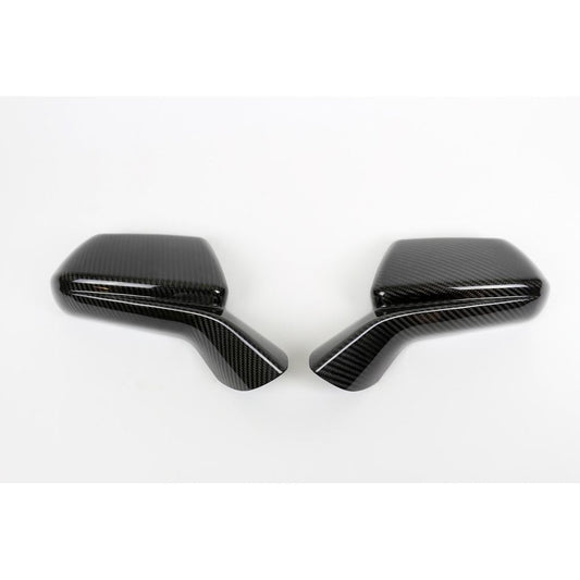 Carbon Fiber Replacement Mirror Covers- 2016-2024 Chevrolet Camaro