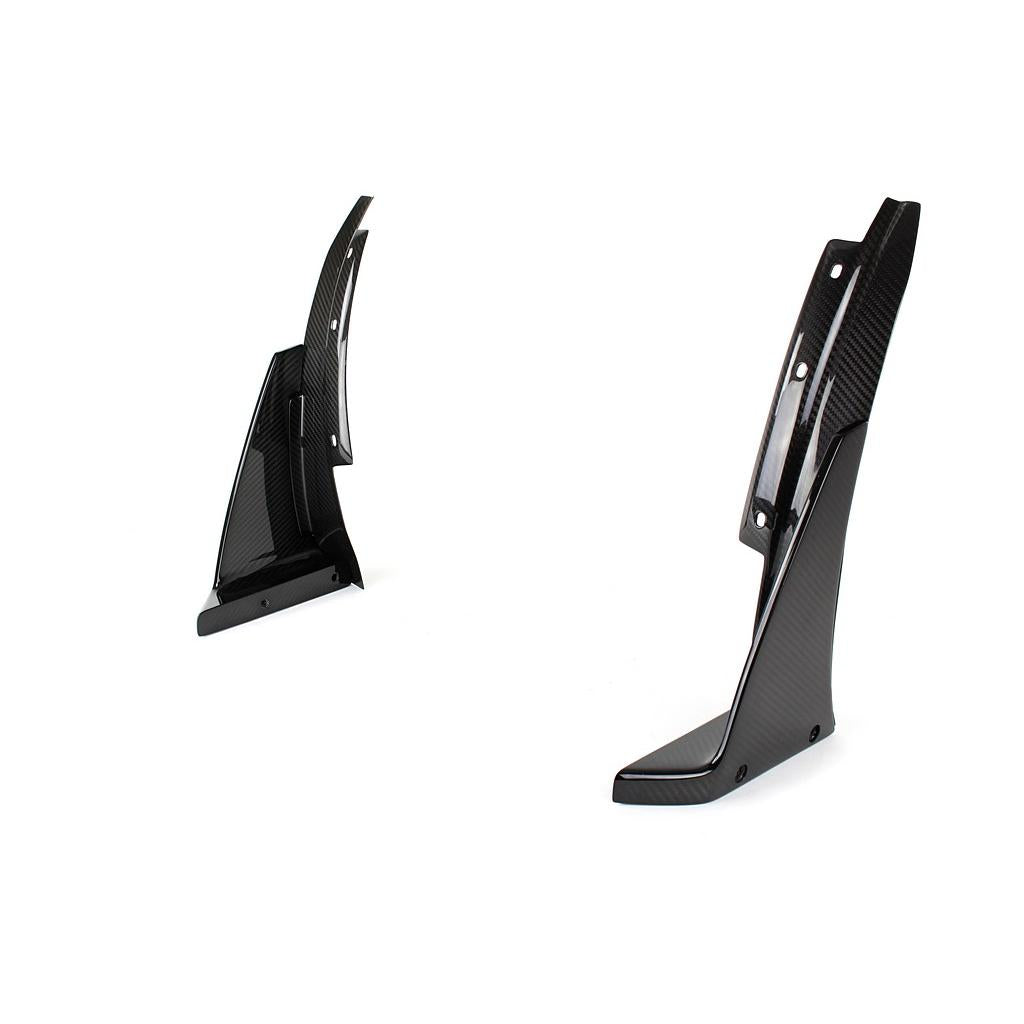 Carbon Fiber Front Bumper Canards and Spats- Chevrolet C7 Corvette Z06
