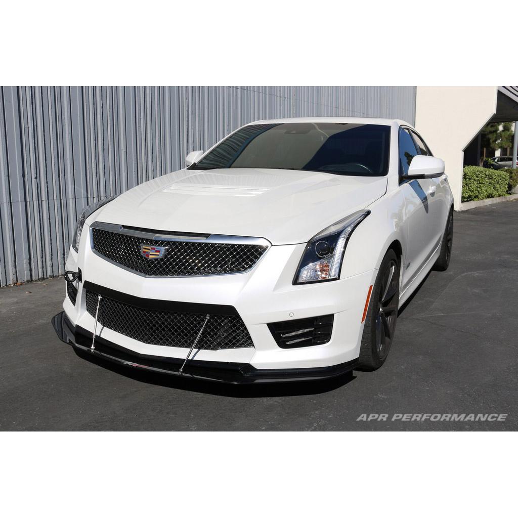 Carbon Fiber Front Wind Splitter-2016-2019 Cadillac ATS-V (Non-Carbon Package)