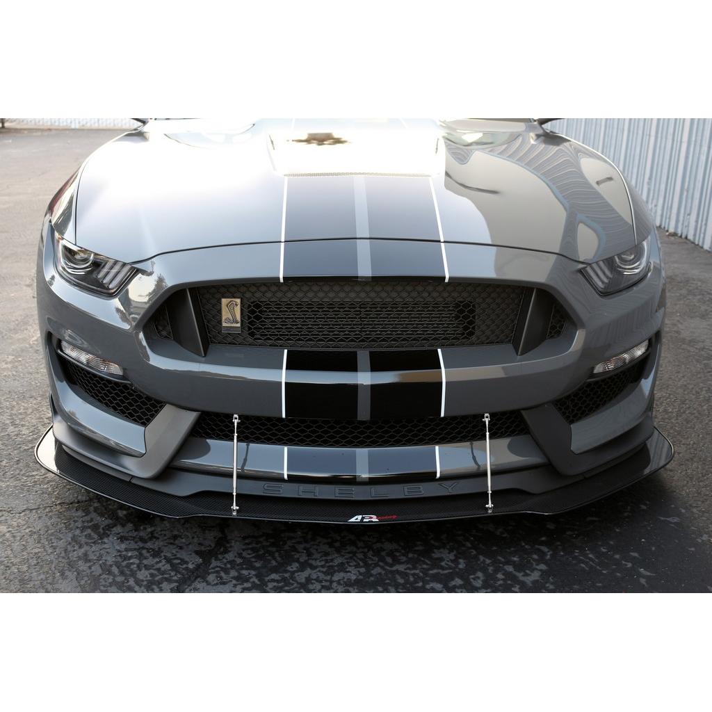 Carbon Fiber Front Wind Splitter- 2015-2023 Ford Mustang S550 Shelby GT350 / GT350R