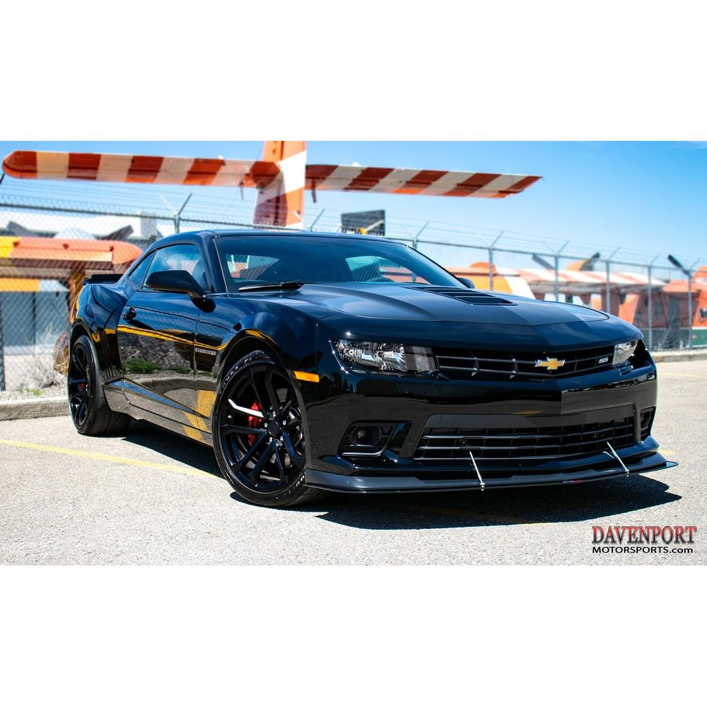Carbon Fiber Front Wind Splitter- 2014-2015 Chevrolet Camaro SS 1LE