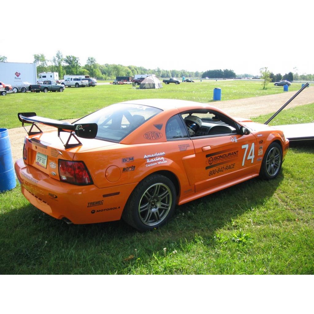 GTC-200 Carbon Fiber Adjustable Wing-1996-2004 Ford Mustang