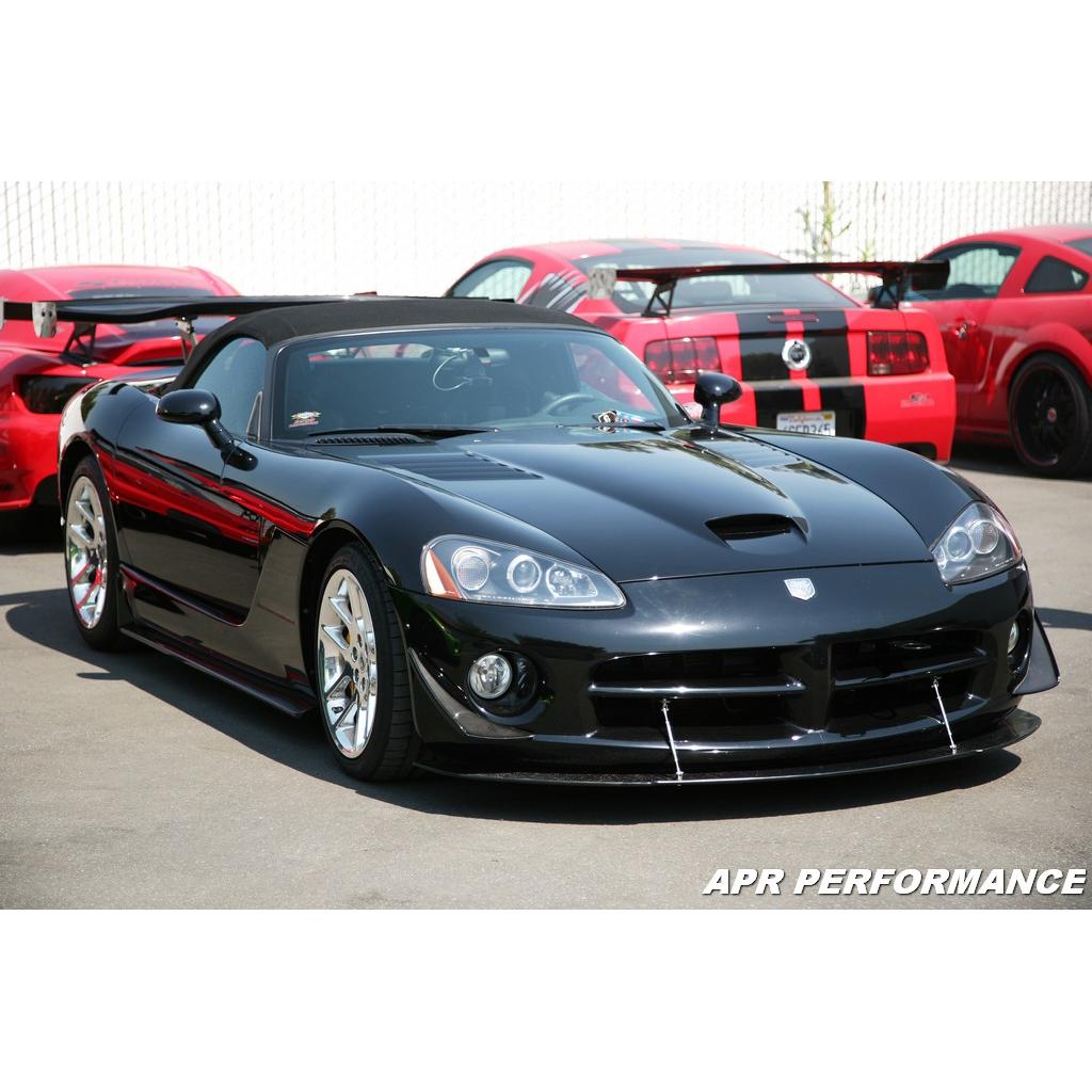Carbon Fiber Front Wind Splitter w. Honeycomb Core -2003-2010 Dodge Viper SRT-10
