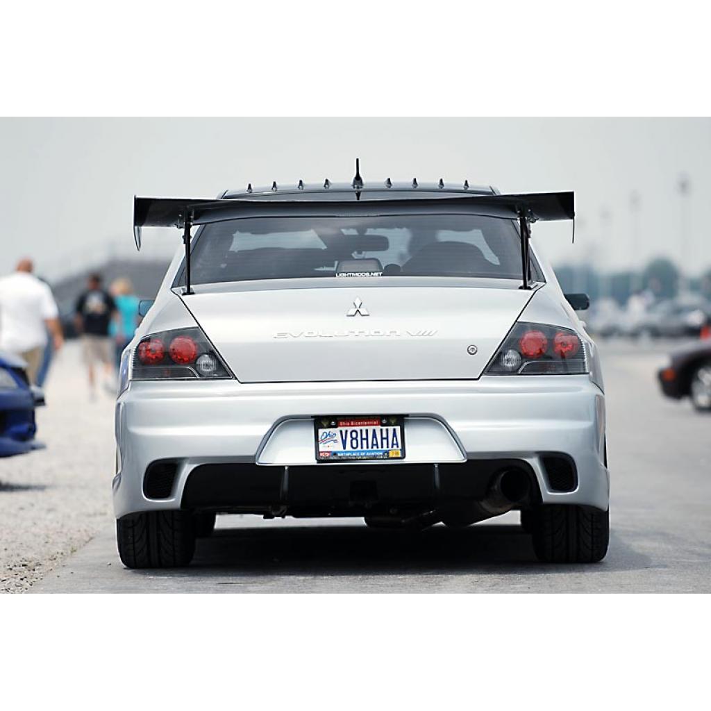 GTC-300 Carbon Fiber Adjustable Wing-  2003-2007 Mitsubishi Evolution 8 / 9