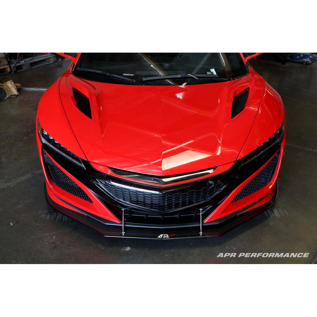 Carbon Fiber Front Wind Splitter - 2016-2022 Acura NSX  (Stock Bumper)