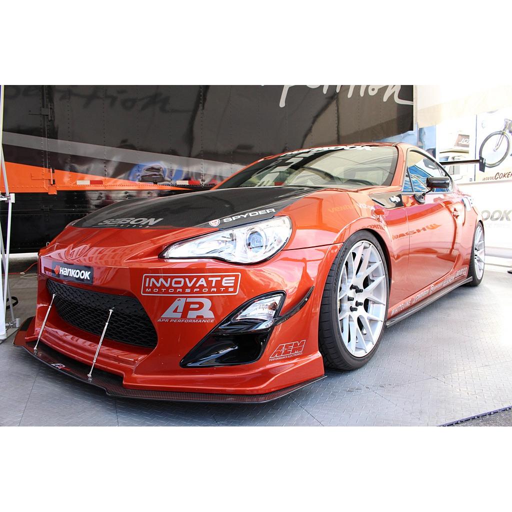 Front Wind Splitter - 2013-2016 Scion FRS with APR Carbon Fiber lip