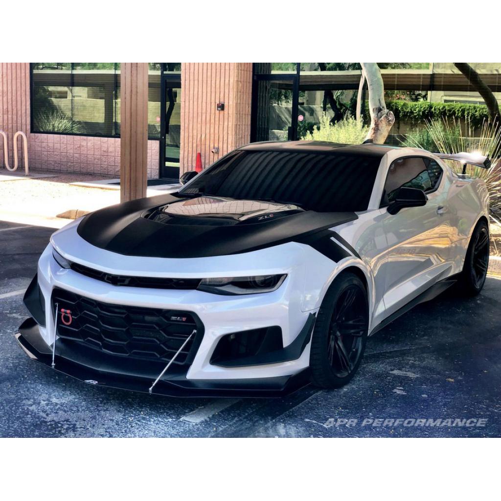 Carbon Fiber Front Wind Splitter- 2017-2024 Chevrolet Camaro ZL1 1LE