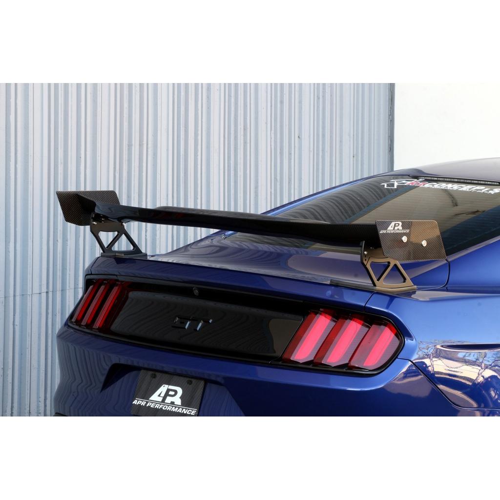 GTC-200 Carbon Fiber Adjustable Wing-2015-2017 Ford S550 Mustang Shelby GT350/GT500