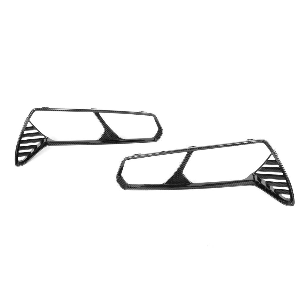 Carbon Fiber Rear Tail Light Bezels-Chevrolet C7 Corvette (all)