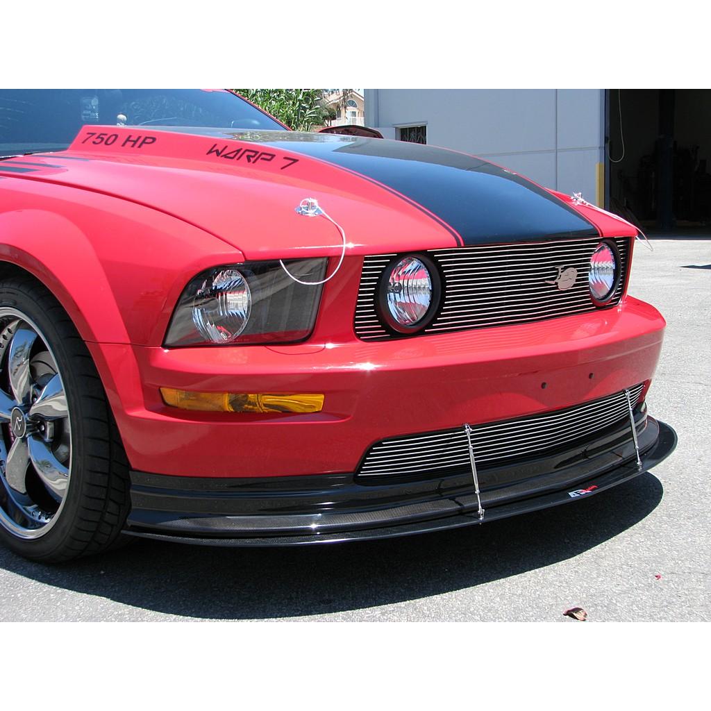 Front Carbon Fiber Wind Splitter- 2005-2009 Ford Mustang