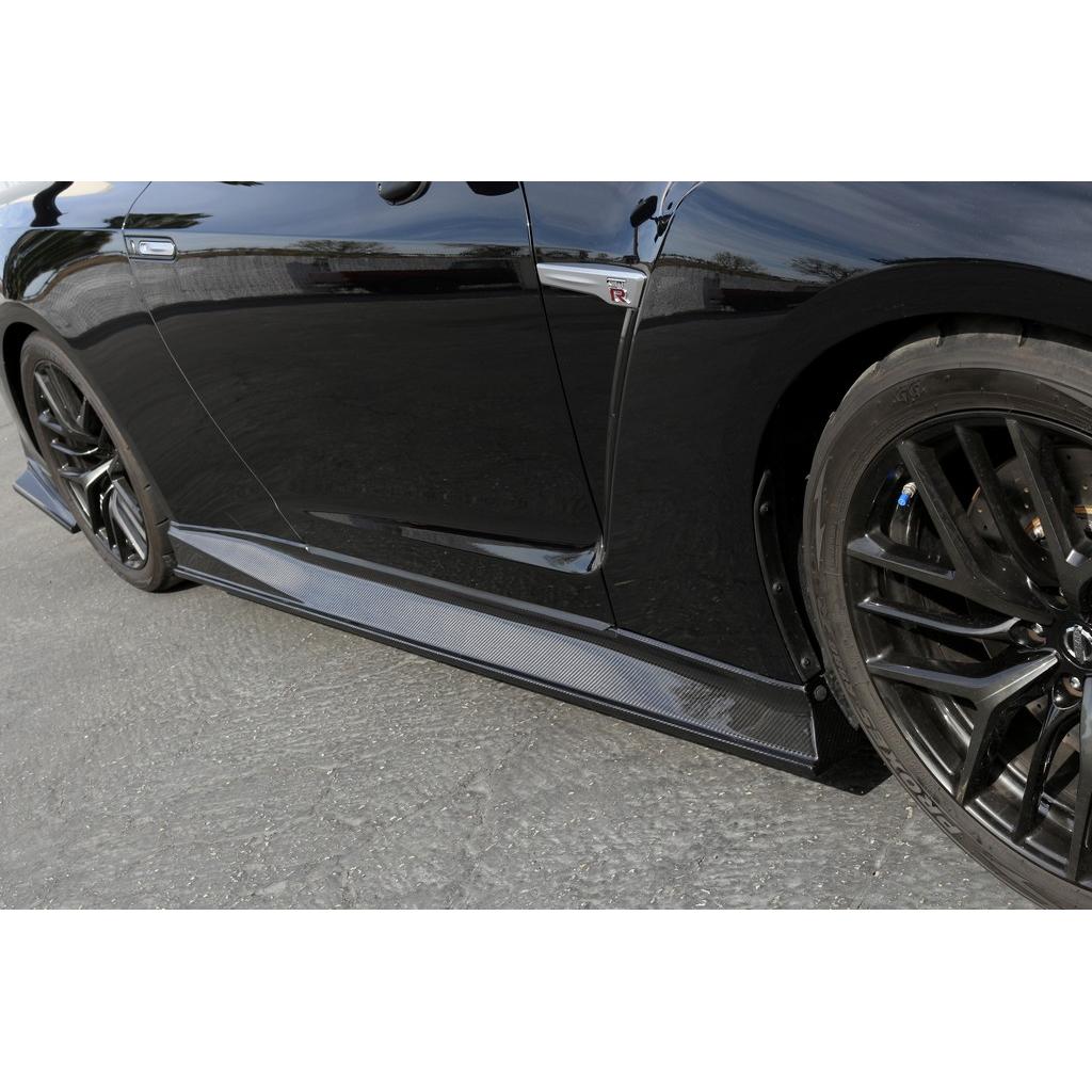 Carbon Fiber Side Rocker Extensions/ Side Skirt - 2017-2022 Nissan GTR R35