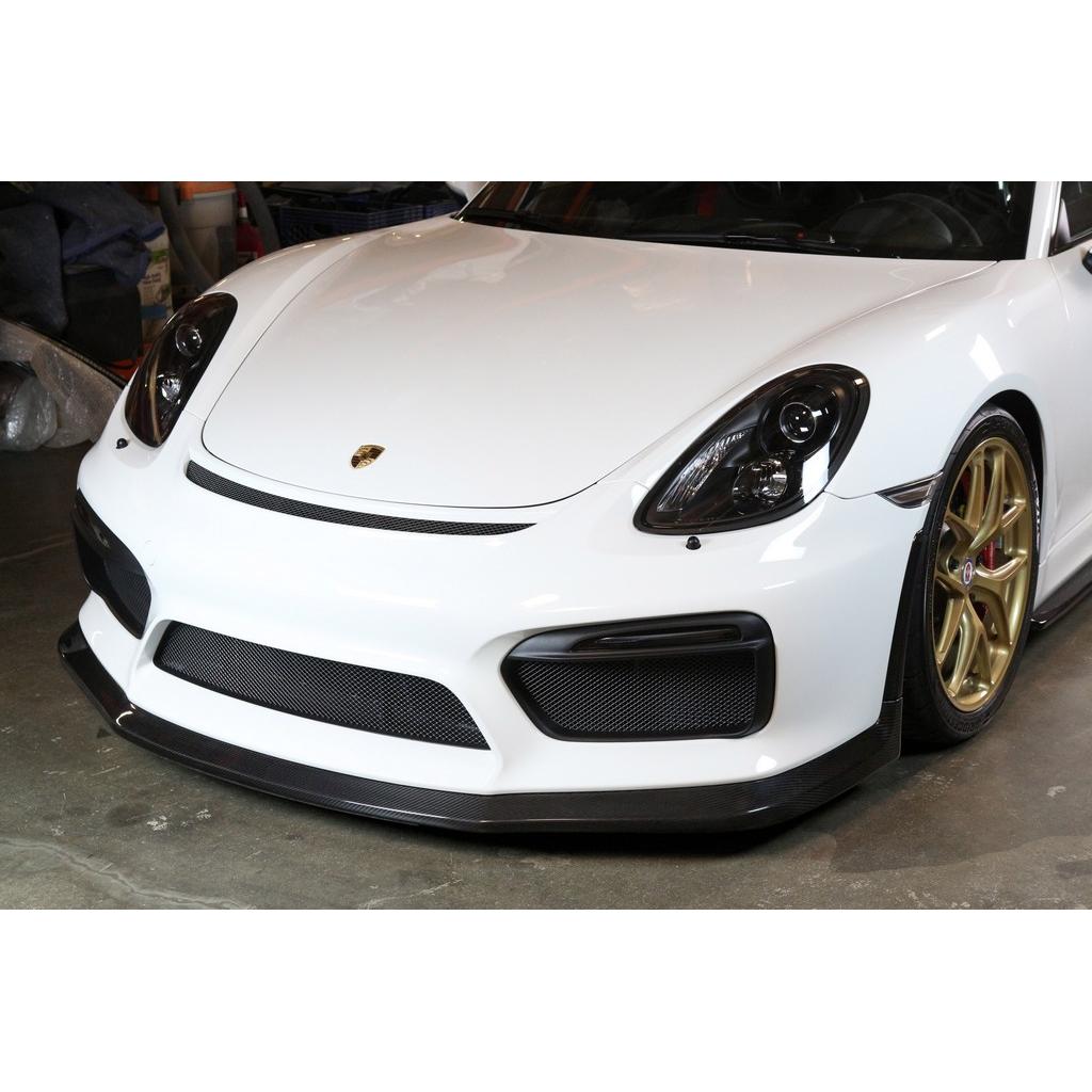 Carbon Fiber Front Airdam/ Lip - 2015-2016 Porsche 981 Cayman GT4