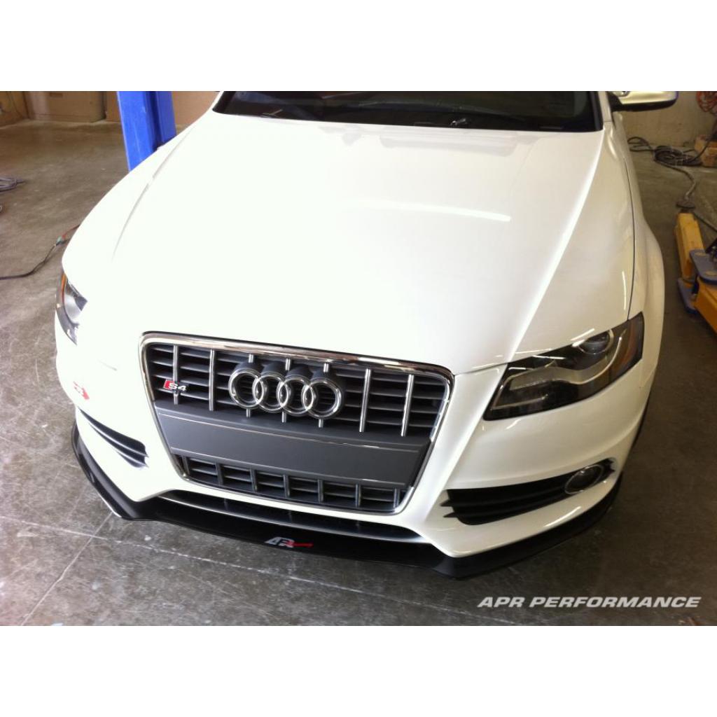 Carbon Fiber Front Wind Splitter -  2009-2012 Audi S4 (Stock Bumper)