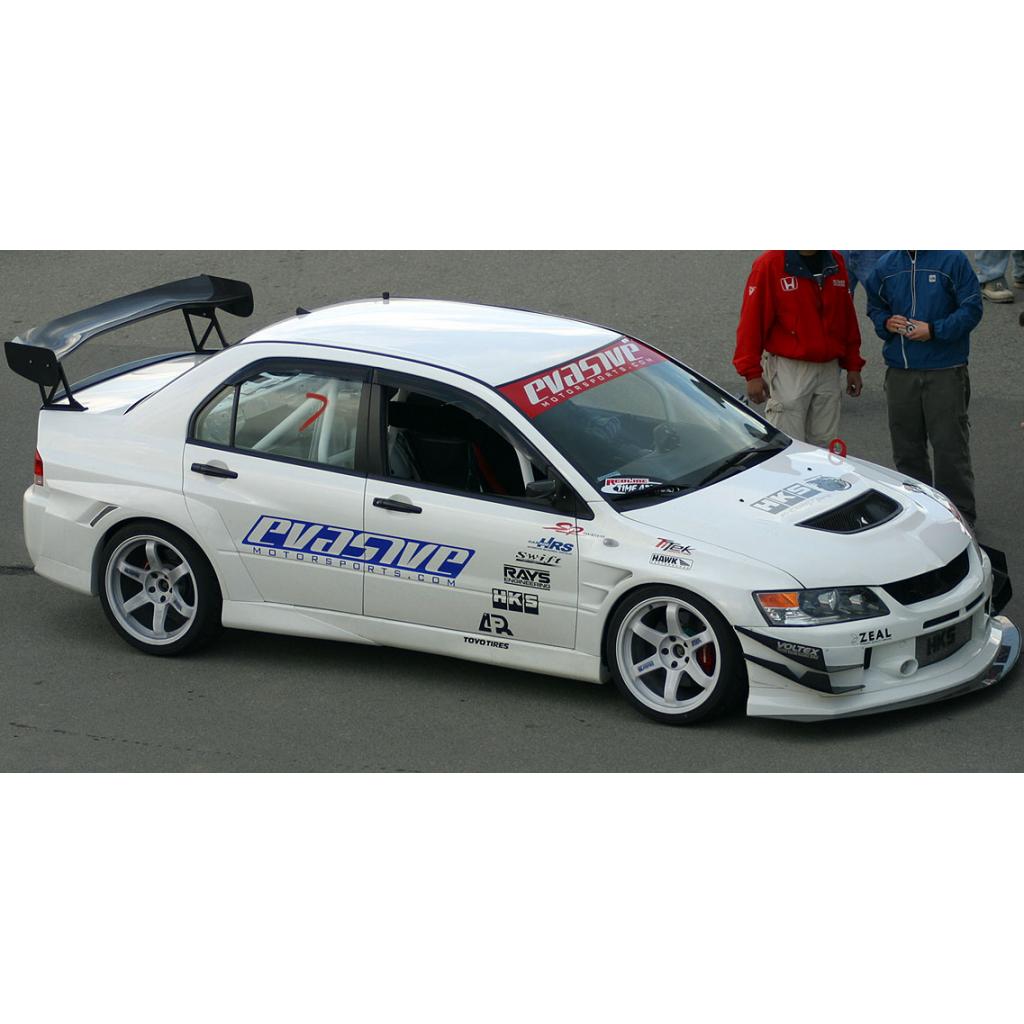 GTC-300 Carbon Fiber Adjustable Wing-  2003-2007 Mitsubishi Evolution 8 / 9