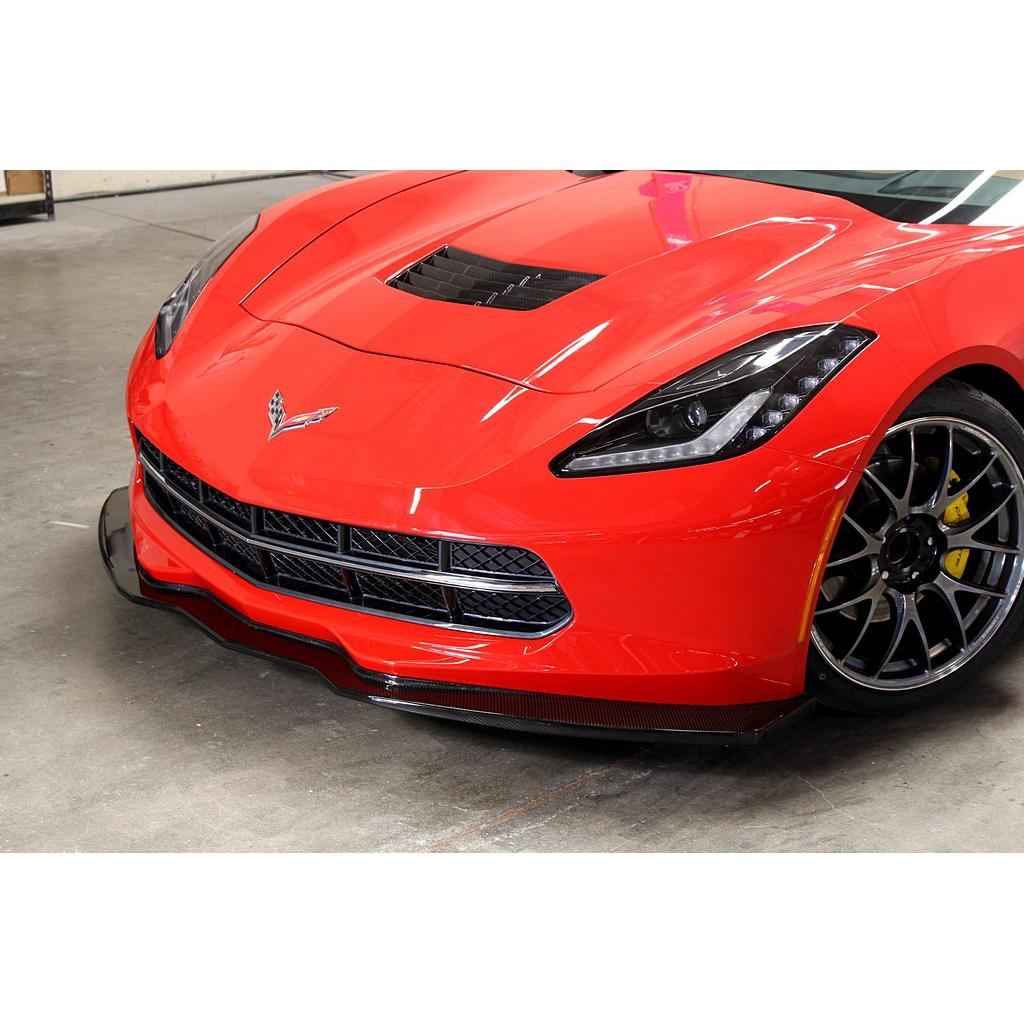 Carbon Fiber Front Airdam/ Lip-Chevrolet Corvette C7/ C7 Z06