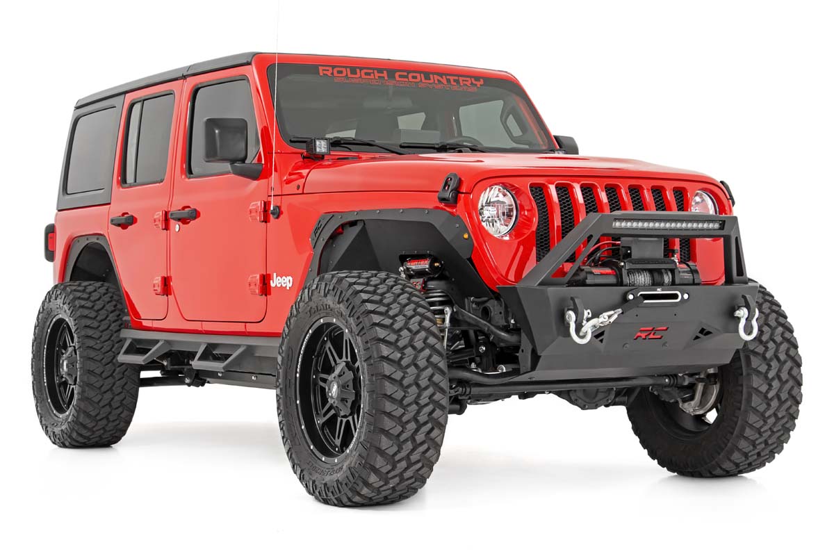 Rough Country 6 Inch Lift Kit | 4-Door | Long Arm | Jeep Wrangler Unlimited JL 4WD (2018-2023)