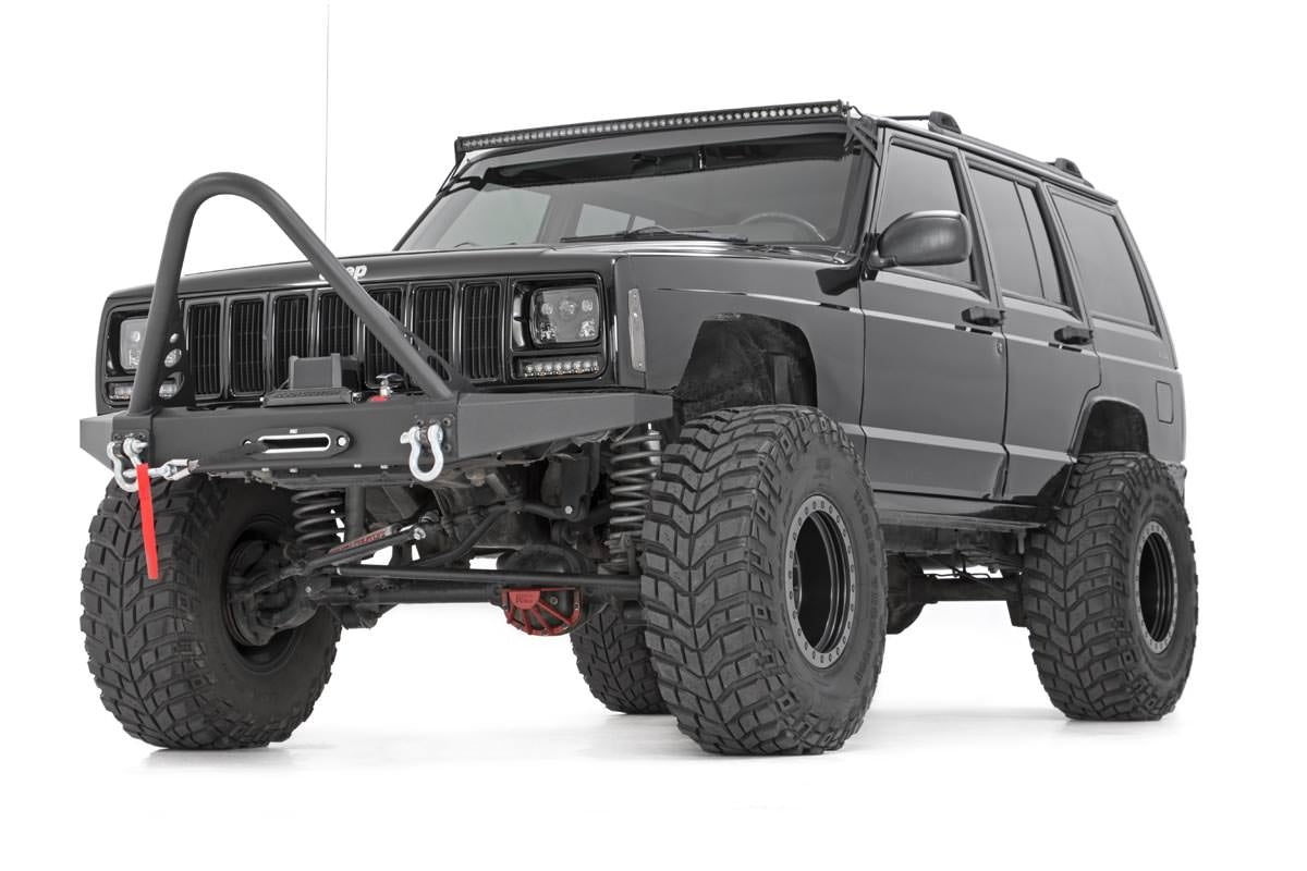 Rough Country 4.5 Inch Lift Kit | RR Springs | X-Series | Jeep Cherokee XJ 2WD/4WD (84-01)