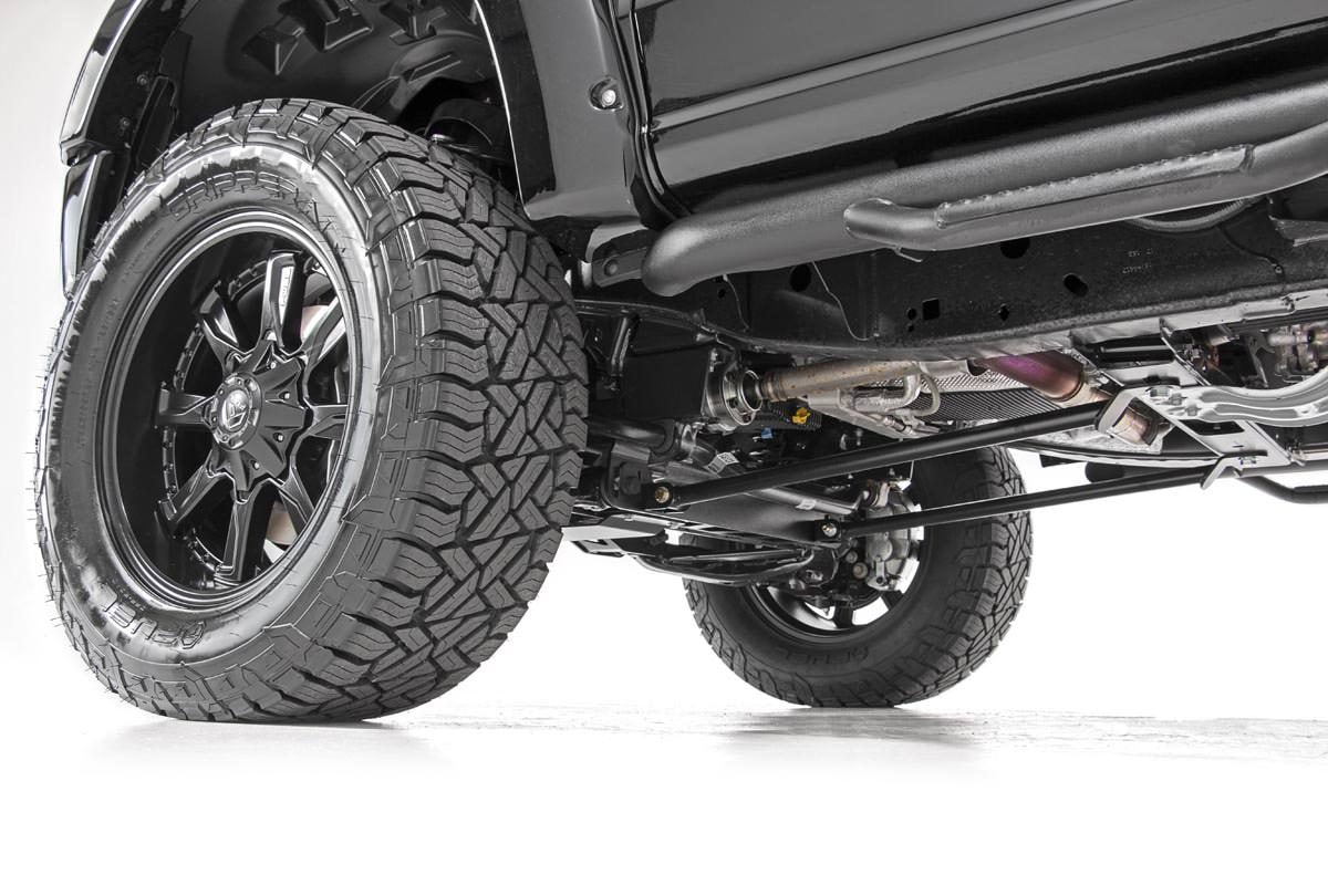 Rough Country Kicker Bar Kit | 4-6 Inch Lift | Ford F-150 4WD (2015-2020)