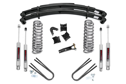 Rough Country 2.5 Inch Lift Kit | Rear Springs | Ford F-100 4WD (1970-1976)
