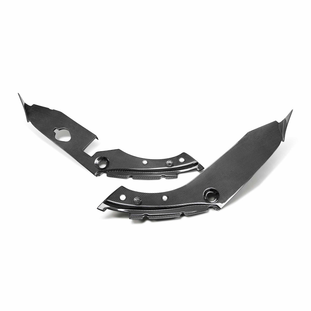 Seibon Carbon Fiber under Hood inner wing trim for 2017-2021 Honda Civic Type R