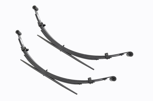 Rough Country Rear Leaf Springs | 4" Lift | Pair | Dodge/Plymouth Trailduster (74-81)/W100 Truck (70-89)