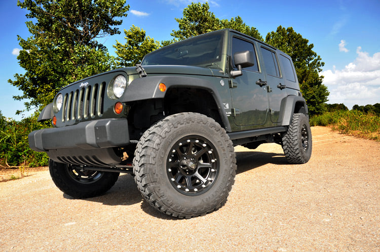 Rough Country 3.5 Inch Lift Kit | 4-Door | Jeep Wrangler JK 2WD/4WD (2007-2018)