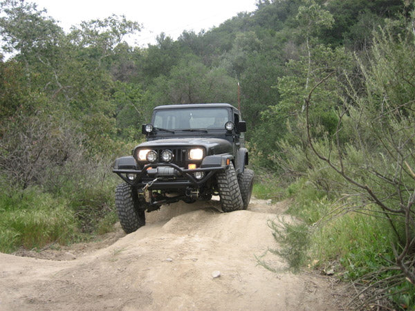 Rough Country 4 Inch Lift Kit | Power Steer | Jeep Wrangler YJ 4WD (1987-1995)