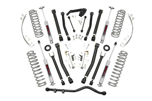 Rough Country 4 Inch Lift Kit | 4-Door | X-Series | Jeep Wrangler JK 2WD/4WD (2007-2018)