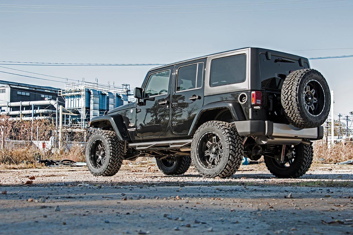 Rough Country 3.5 Inch Lift Kit | 4-Door | Jeep Wrangler JK 2WD/4WD (2007-2018)