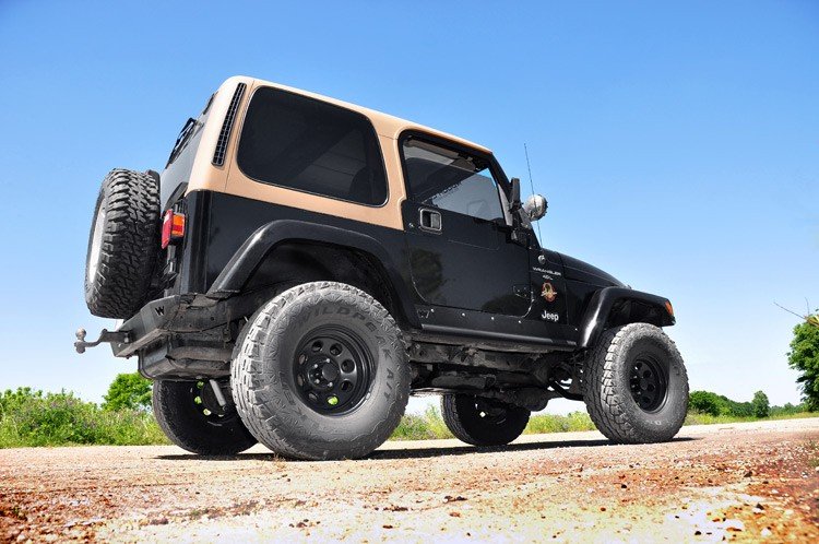 Rough Country 4 Inch Lift Kit | Jeep Wrangler TJ 4WD (1997-2002)