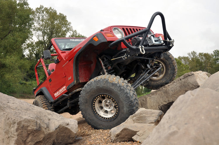 Rough Country 6 Inch Lift Kit | Long Arm | Jeep Wrangler TJ 4WD (1997-2006)