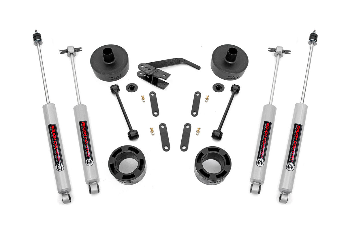 Rough Country 2.5 Inch Lift Kit | Jeep Wrangler JK  (2007-2018)