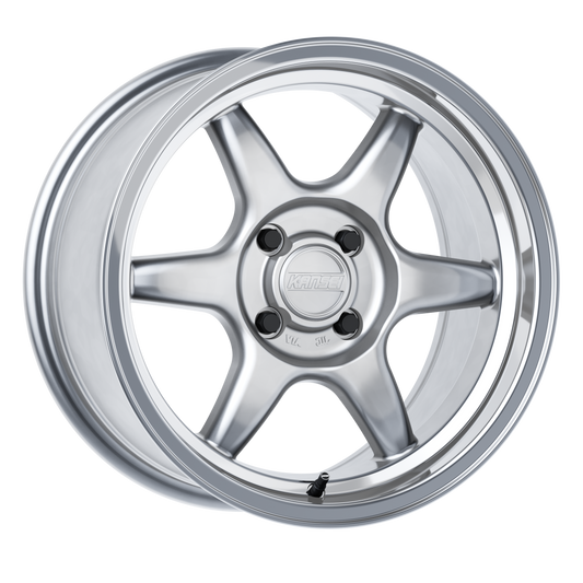 Kansei TANDEM 15" Hyper Silver Machined Lip — view 1