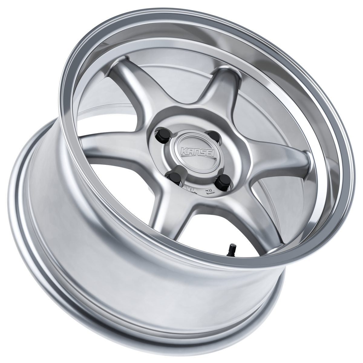 Kansei TANDEM 15" Hyper Silver Machined Lip — view 2