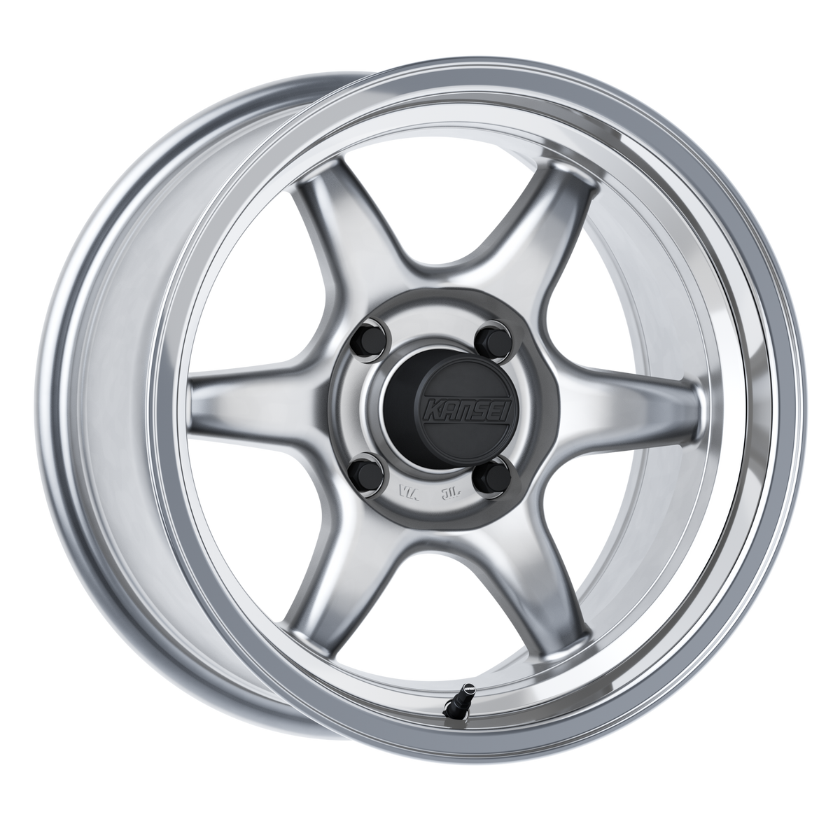 Kansei TANDEM 15" Hyper Silver Machined Lip — view 3