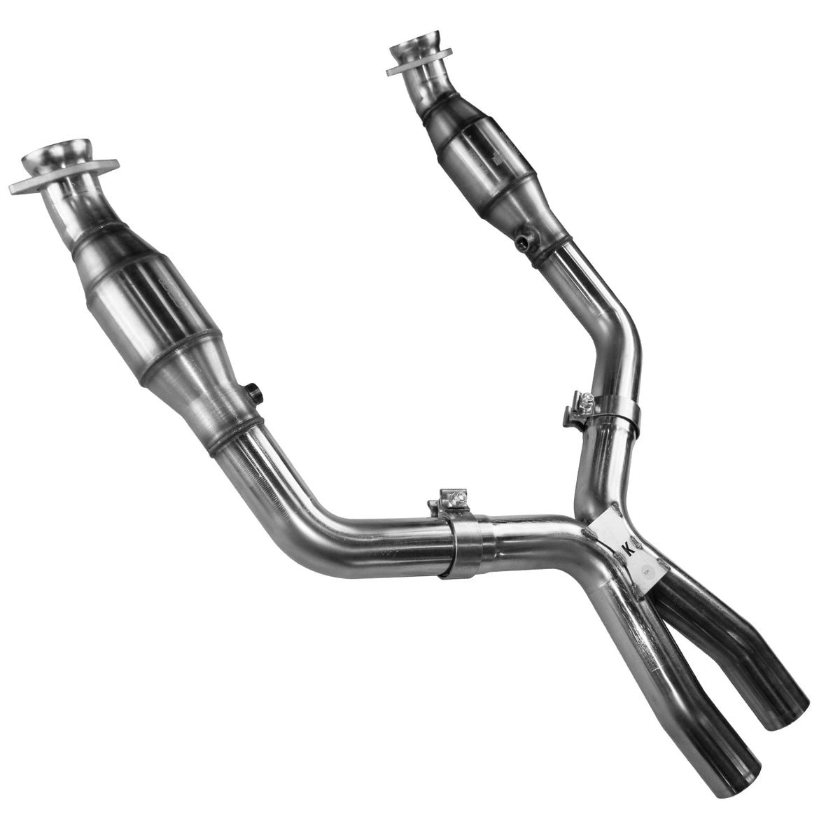 Kooks 2-1/2" GREEN Catted X-Pipe. 2005-2010 Mustang GT 4.6L 3V. Req. Kooks Headers. — 11313300
