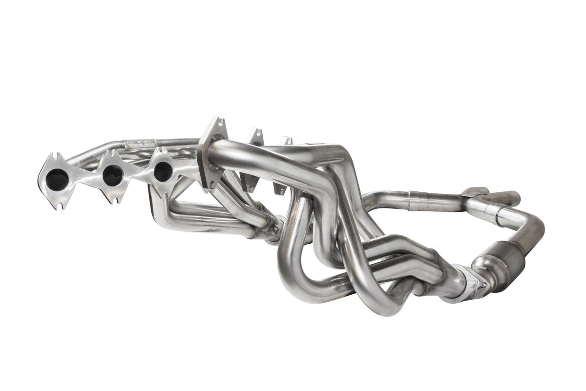 Kooks 1-5/8" Header and GREEN (X) Connection Kit. 2005-2010 Mustang GT 4.6L 3V — 1131H030