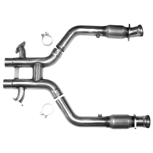 Kooks 3" x 2-3/4"(OEM) SS Catted H-Pipe. 2012-2013 Mustang Boss 302 5.0L. — 11413510