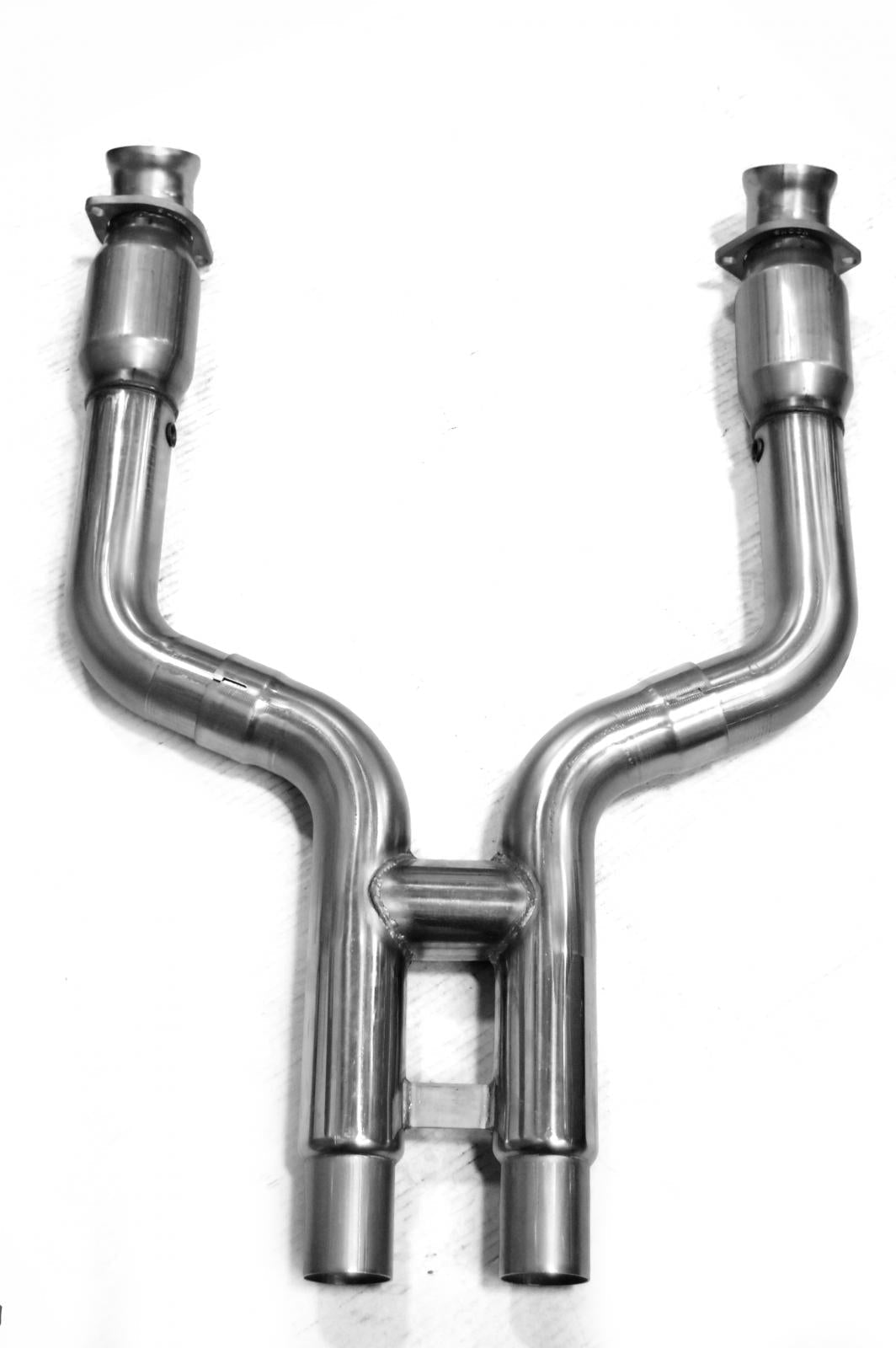 Kooks 3" x 2-3/4"(OEM) SS GREEN Catted H-Pipe. 2011-2014 Mustang GT 5.0L. — 11413600