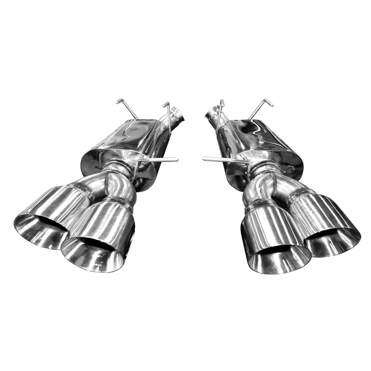 Kooks 3" Axle-Back w/SS Quad Tips. 2013-2014 Shelby GT500. — 11436200