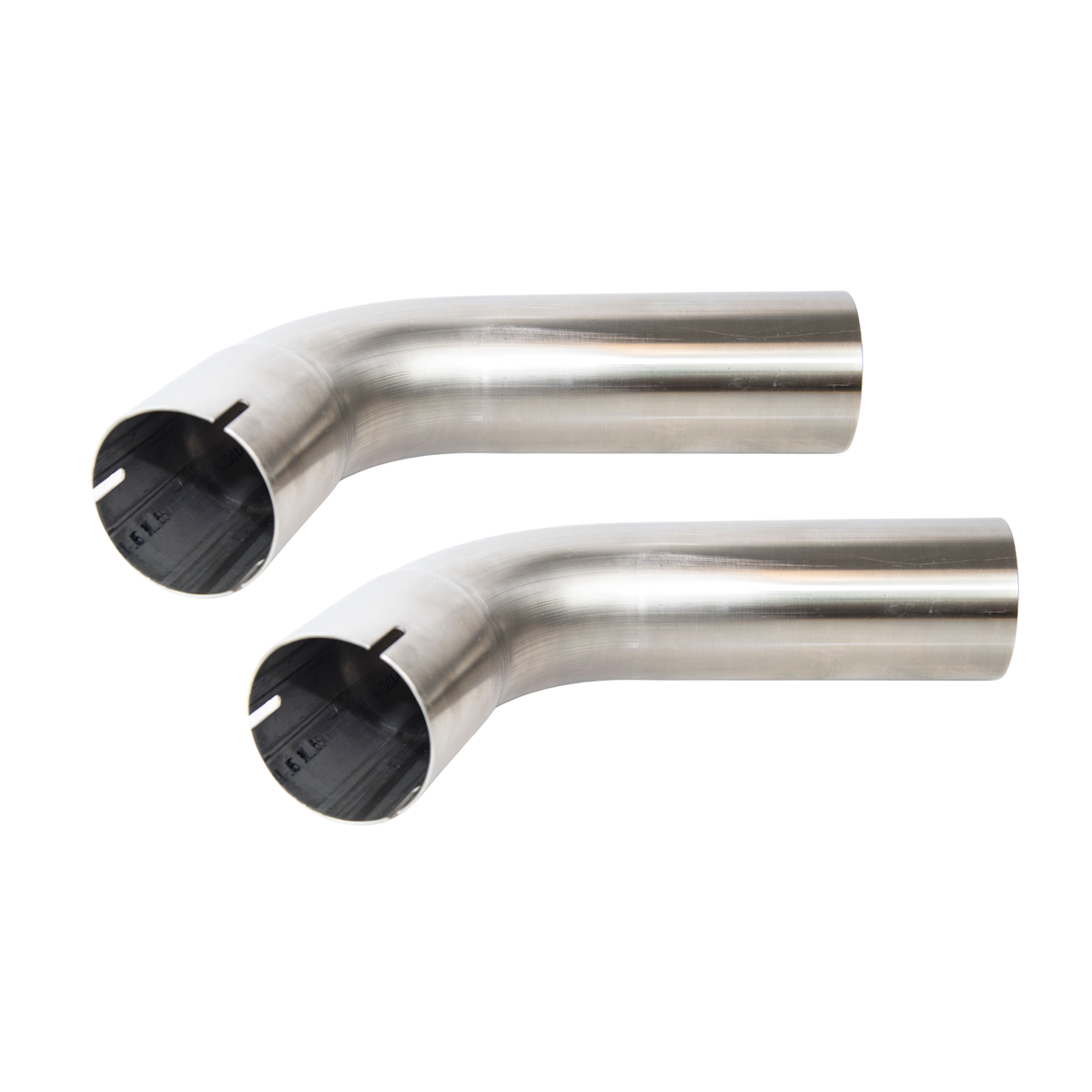 Kooks PAIR of Full 3" SS Connection Adapters. Fits 2015-2026 Mustang GT 5.0L. — 11513010-2